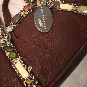 Vintage Mary Frances Handbag- never used- tags attached- damaged